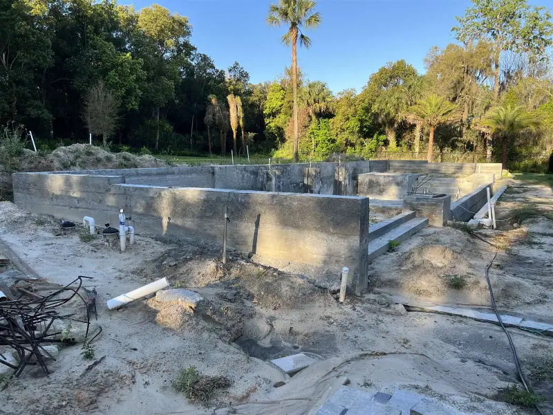 Abandoned Pool Concrete Shell